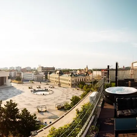 Penthouse Centrum Jacuzzi&view, Free Parking Apartamento *