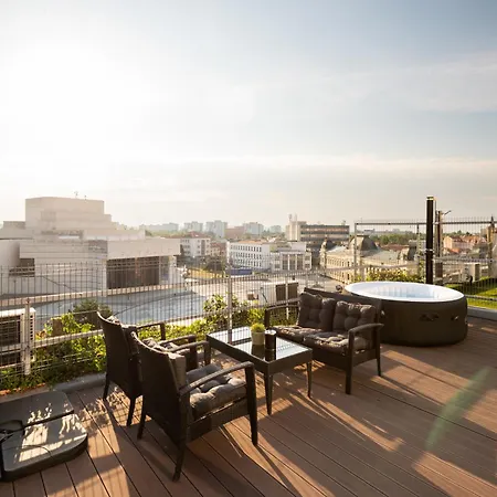 Penthouse Centrum Jacuzzi&view, Free Parking Apartamento *